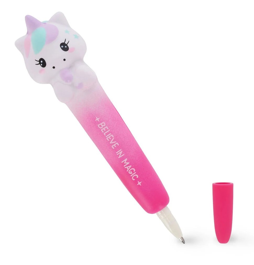 SQUISHY GEL PEN - SQUEEZIES - UNICORNO
